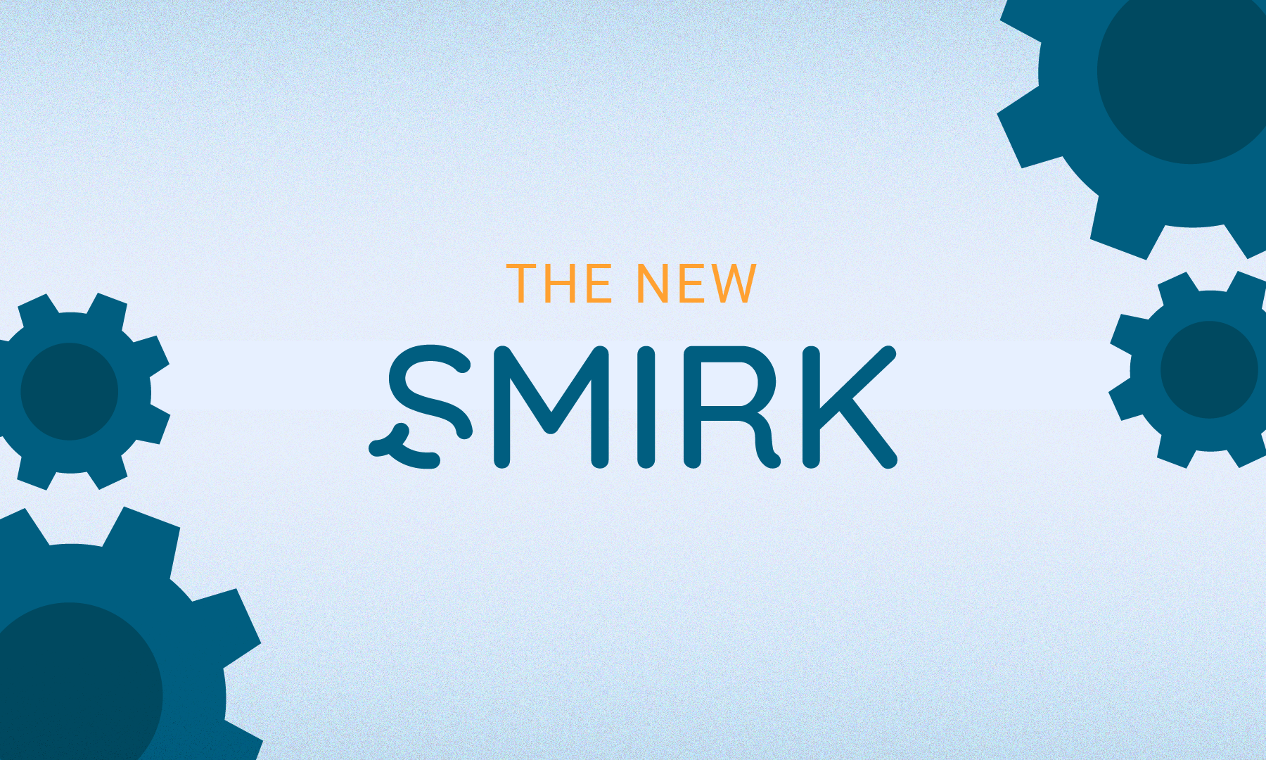 The New Smirk Graphic with Gears