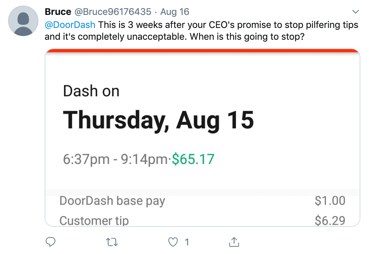 DoorDash Crisis Management